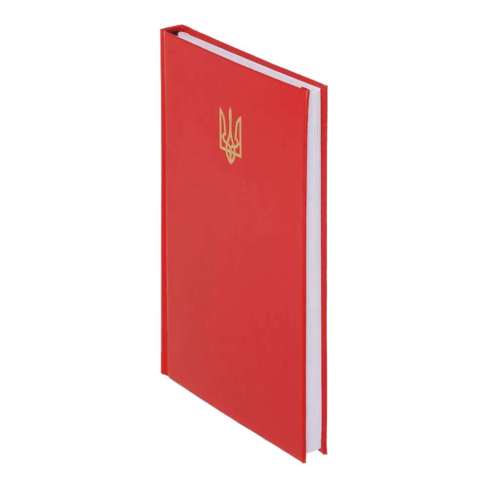 Щоденник недатований А5 з бумвінілу Buromax Airy 320 сторінок червоний BM.20731-05. Фото 2