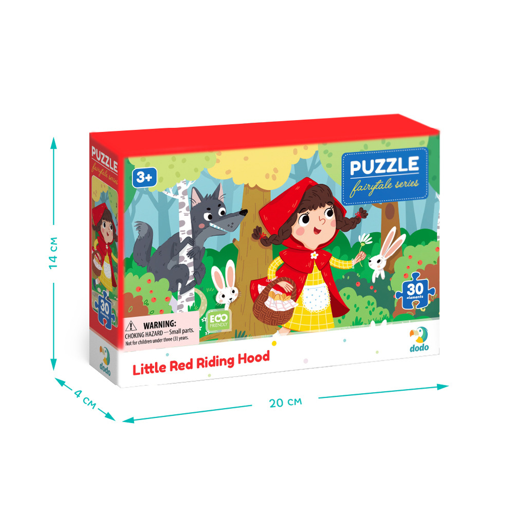 DoDo Пазл 30 елементів - Червона шапочка 300694. Фото 5