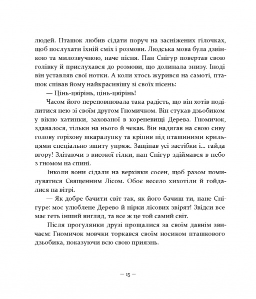 Книга Різдвяні оповідки про гнома та видимих і невидимих лісових мешканців - Бернадетта Бородзюк. Фото 14