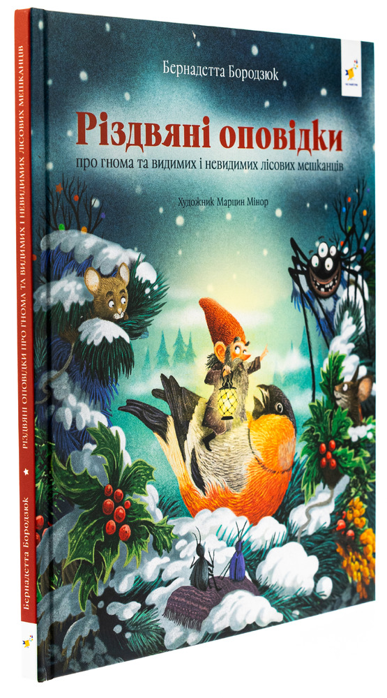 Книга Різдвяні оповідки про гнома та видимих і невидимих лісових мешканців - Бернадетта Бородзюк. Фото 3