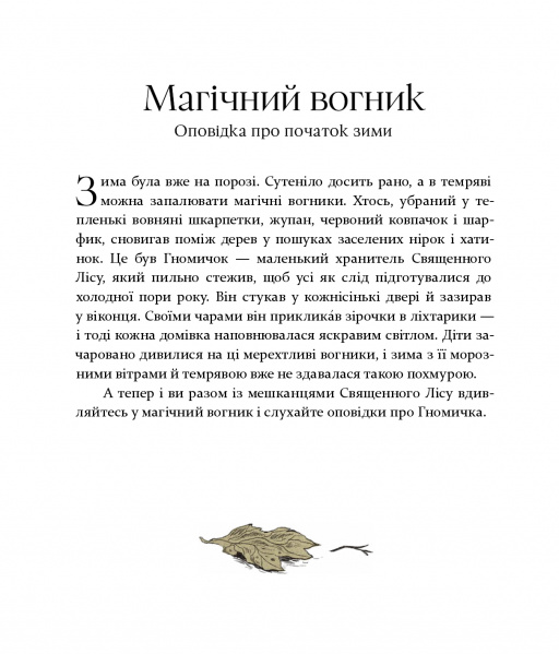 Книга Різдвяні оповідки про гнома та видимих і невидимих лісових мешканців - Бернадетта Бородзюк. Фото 9