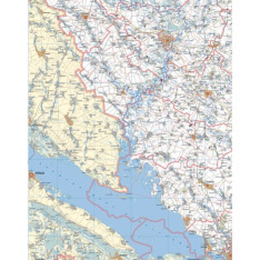 Політико-адміністративна карта Полтавська область м-б 1:320 000.. Фото 3