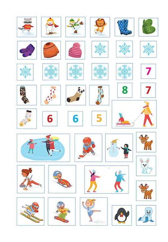 Книга Christmas sticker book. Зимові розваги. Веселі забавки для дошкільнят. Фото 7