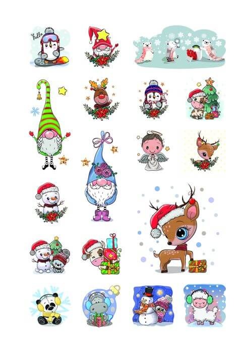 Книга Christmas sticker book. Щедрівочка. Веселі забавки для дошкільнят. Фото 10