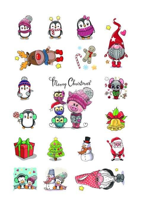 Книга Christmas sticker book. Щедрівочка. Веселі забавки для дошкільнят. Фото 11