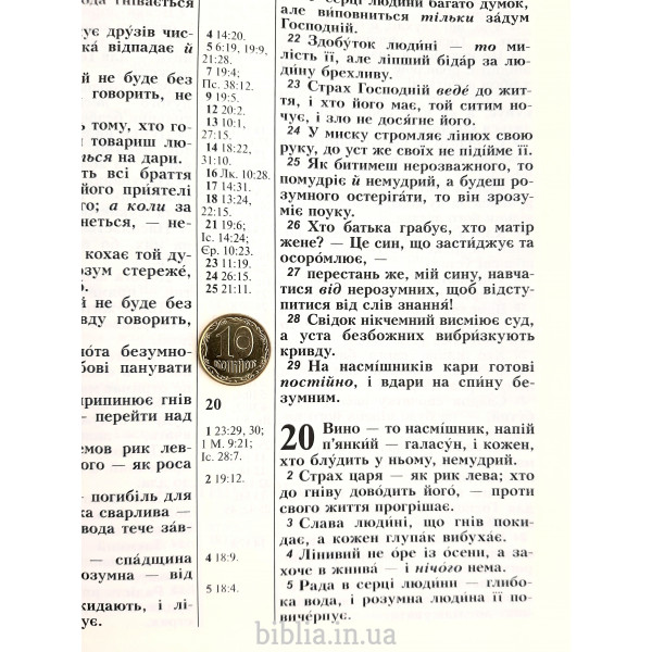 Біблія 072ТІ гнучка вініл індекси Огієнко 101-72-32. Фото 8