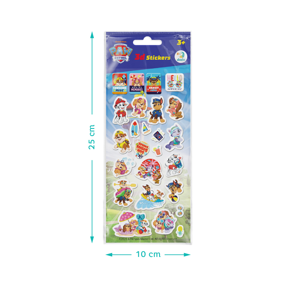 Набір 3D-наліпок Dodo Paw Patrol Створюємо спогади 200672. Фото 3
