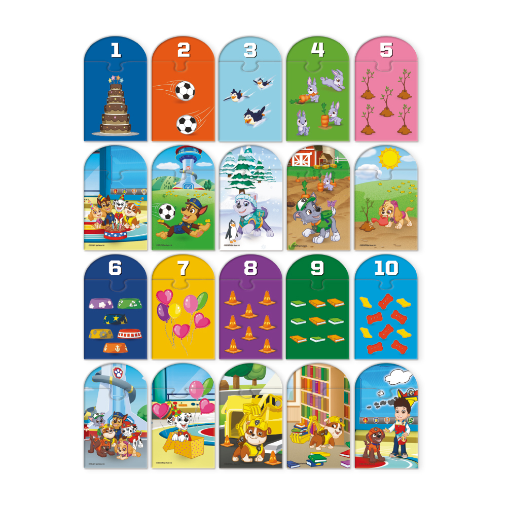 DoDo Навчальна гра Paw Patrol «Лічба від 1 до 10» 200621. Фото 4