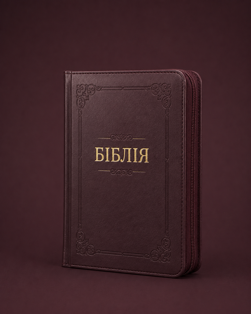 Біблія 055ZТІ замін.коричнева, Огієнко 101-56-07