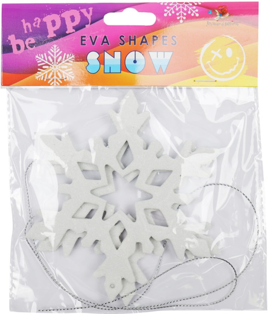 Фігури з EVA Art Studio of Happiness сніг 12см 2шт з мотузками 158084