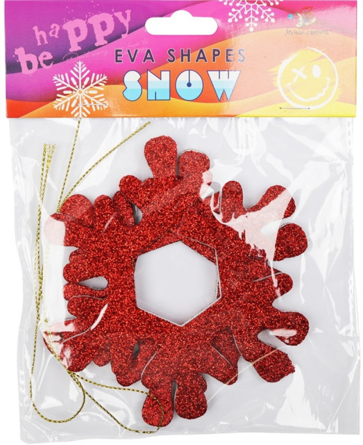 Фігури з EVA Art Studio of Happiness сніг 12см 2шт з мотузками 158086