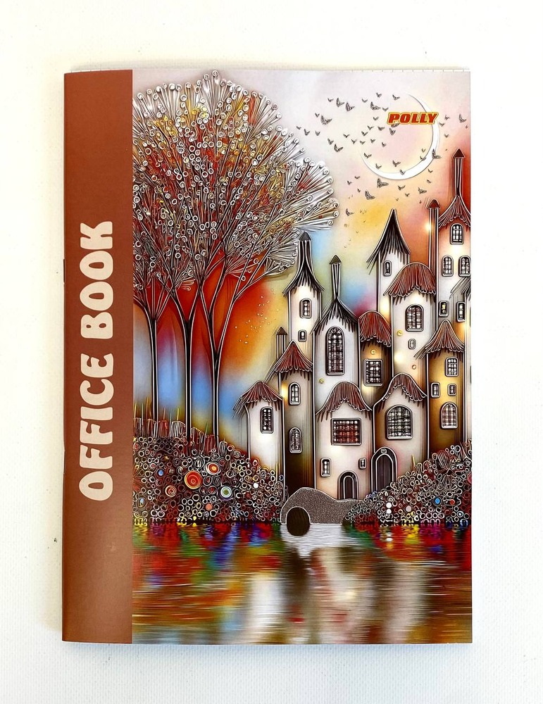 Канцелярська книга Polly А4 на скобі 48 аркушів 00-00037799. Фото 5