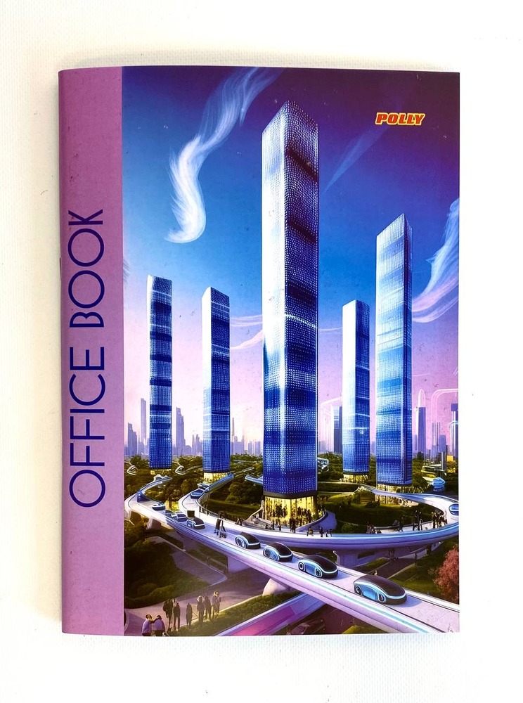 Канцелярська книга Polly А4 на скобі 96 аркушів 00-00037800. Фото 4