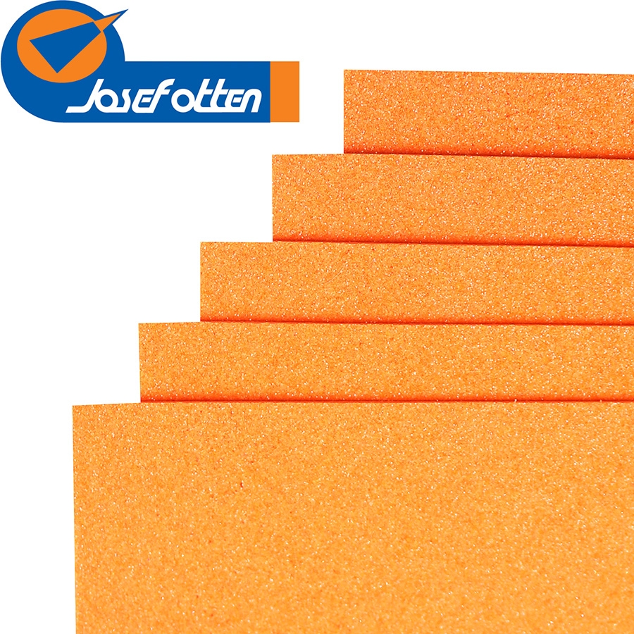 Фоаміран EVA Josef Otten Оранжевий GLITTER Fluorescent HQ A4 10 шт 21 X 29.7 см 17FA4-005