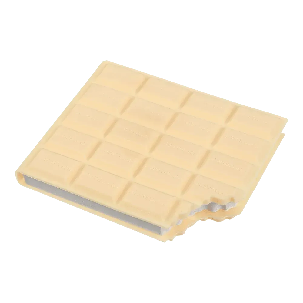 Блокнот ZiBi White Chocolate 90x90 мм 80 аркушів нелінований ароматизований Soft Touch обкладинка ZB.12470-12 