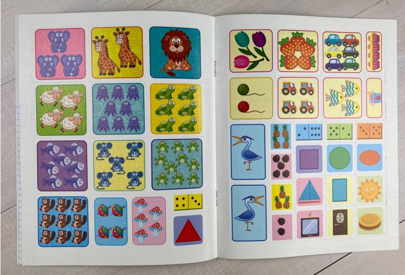 Книга Прописи з наліпками. Пишемо цифри. Білка. Фото 7