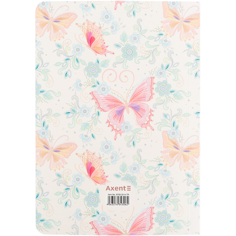 Книга записна Axent Nature`s Melody 3 8700-22-A-TR, A5, 80 аркушів, клітинка. Фото 5