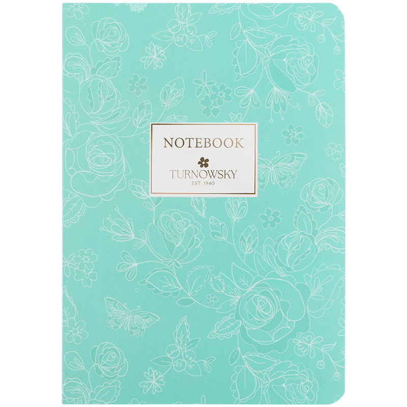 Книга записна Axent Morning Dew 2 8700-24-A-TR, A5, 80 аркушів, клітинка