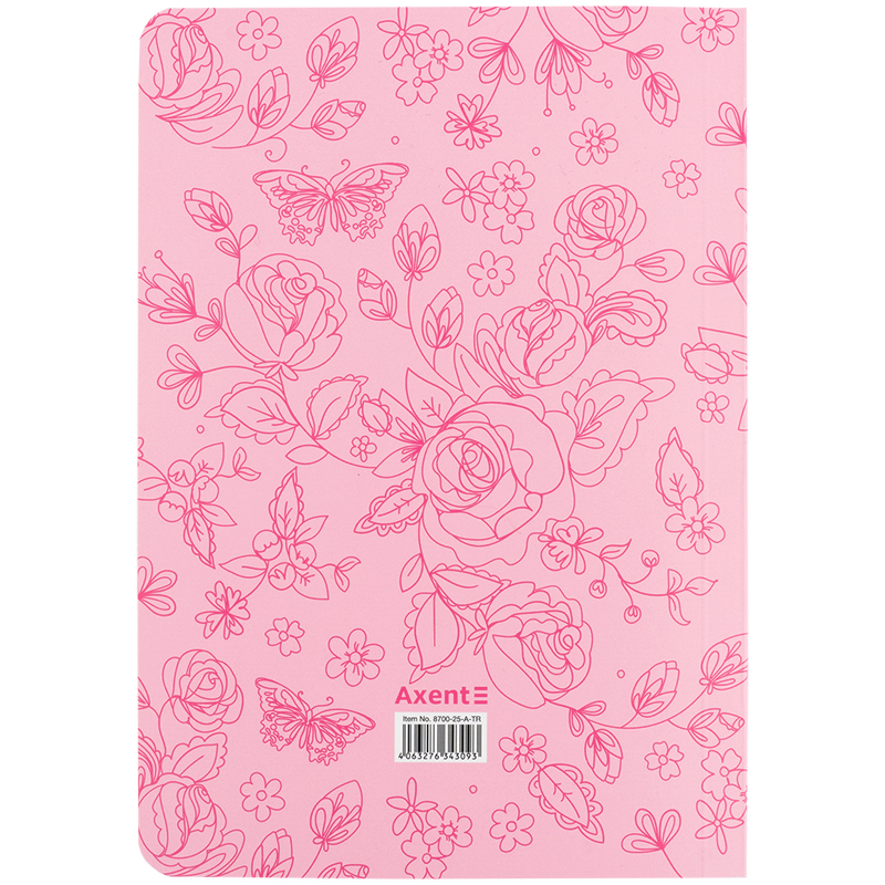 Книга записна Axent Morning Dew 3 8700-25-A-TR, A5, 80 аркушів, клітинка. Фото 5