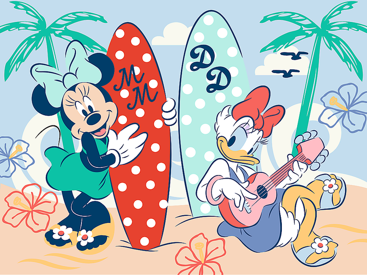 Пазли Trefl 30 елементів - Барвиста Мінні (Mickey&friends) 83023. Фото 2