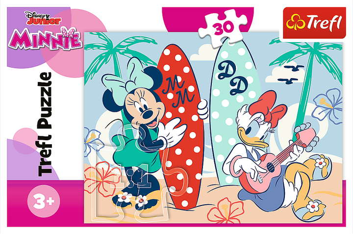 Пазли Trefl 30 елементів - Барвиста Мінні (Mickey&friends) 83023. Фото 3