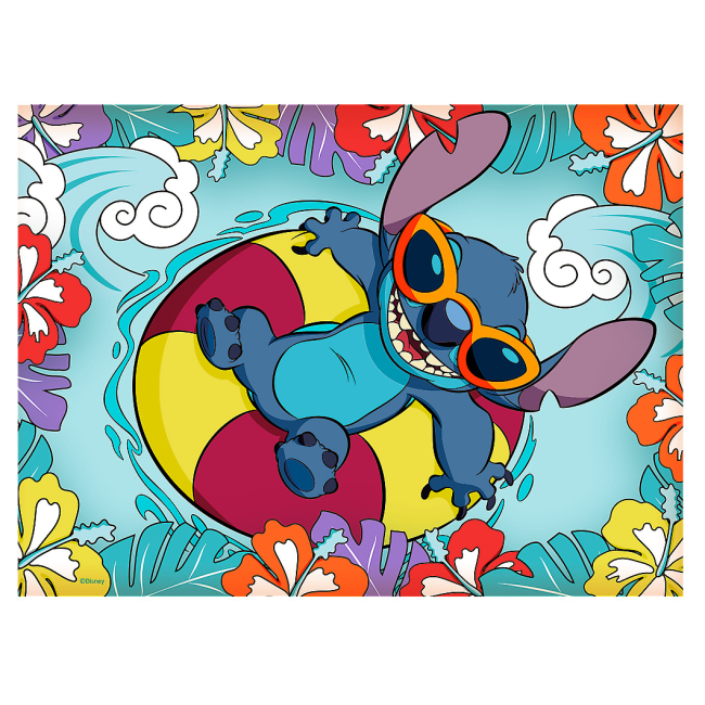 Пазли Trefl 30 елементів - У відпустці (Lilo&Stitch) 83054. Фото 2