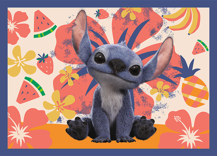 Пазли Trefl 4в1 - Відпустка на Гаваях (Disney Stitch The Movie) 46664. Фото 3