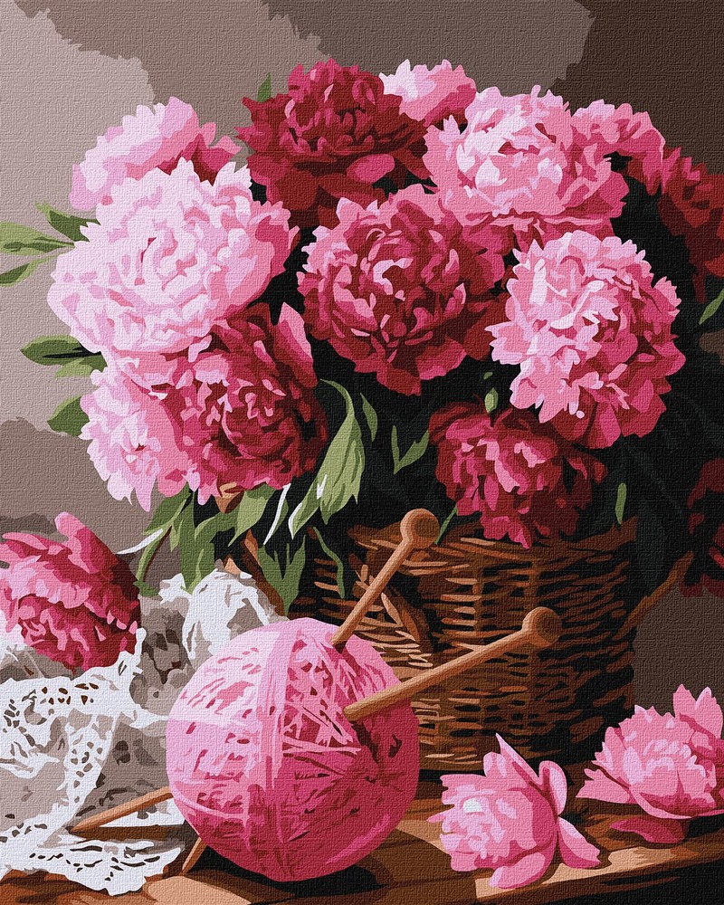Ideyka Картина за номерами. Таємниці пелюсток 40x50 см
