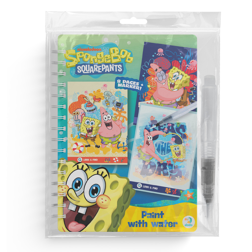 Книга Водна розмальовка Bob 