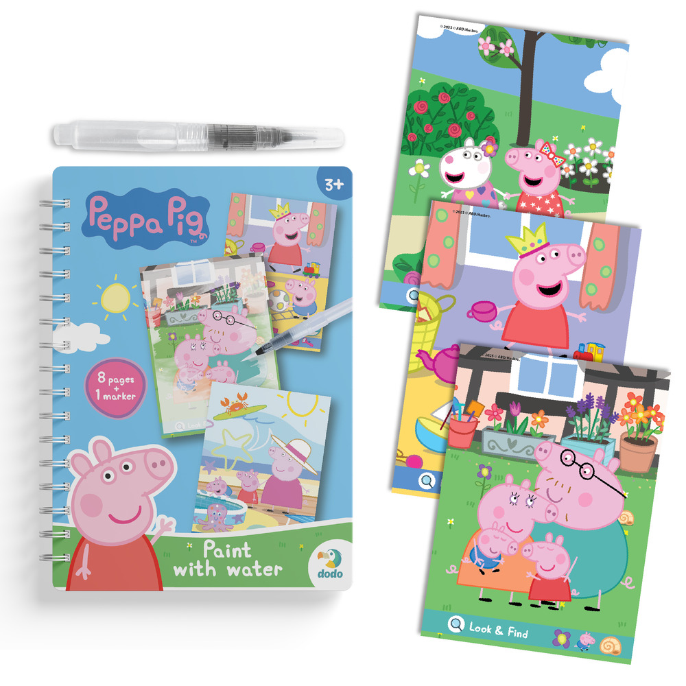 Книга Водна розмальовка Peppa Pig. Фото 2