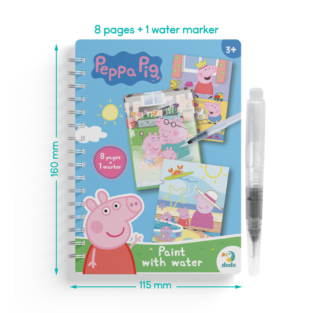 Книга Водна розмальовка Peppa Pig. Фото 6