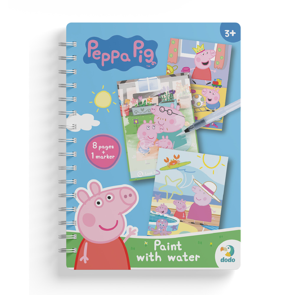 Книга Водна розмальовка Peppa Pig. Фото 4