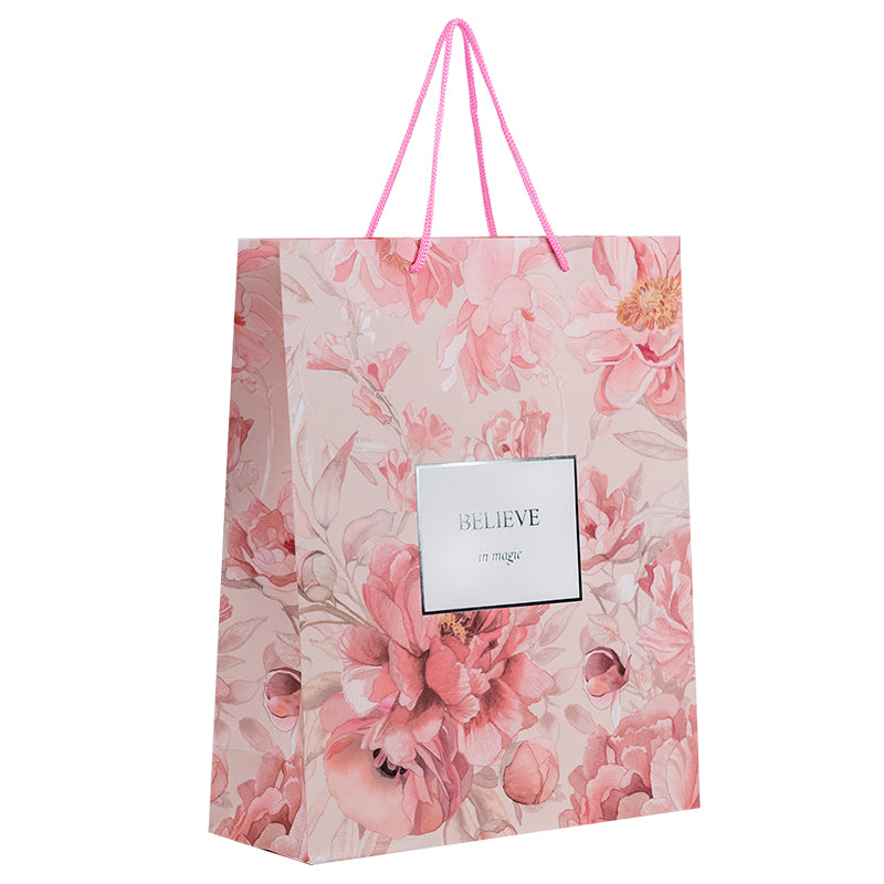 Пакет паперовий подарунковий Axent Peony Dreams 8502-31-A-CC, 26х32 см