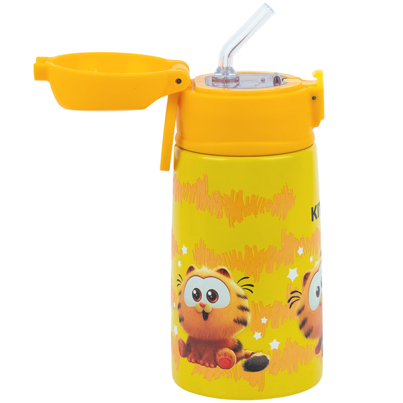 Термос Kite з трубочкою 400мл Garfield GF25-1261 . Фото 3