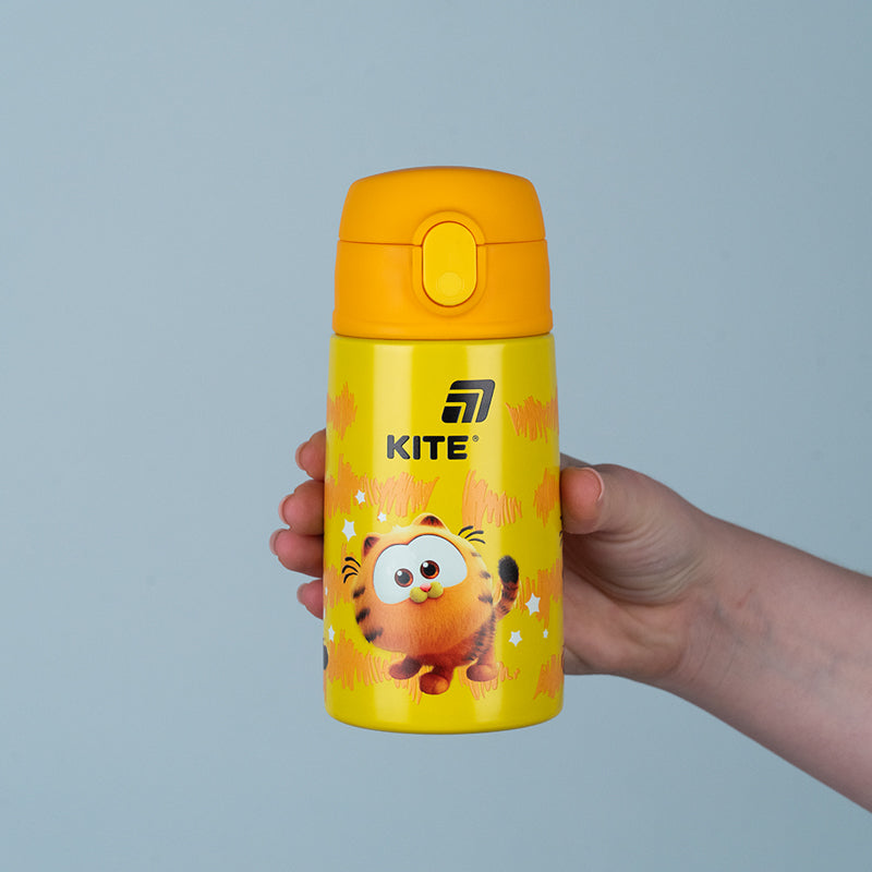 Термос Kite з трубочкою 400мл Garfield GF25-1261 . Фото 5