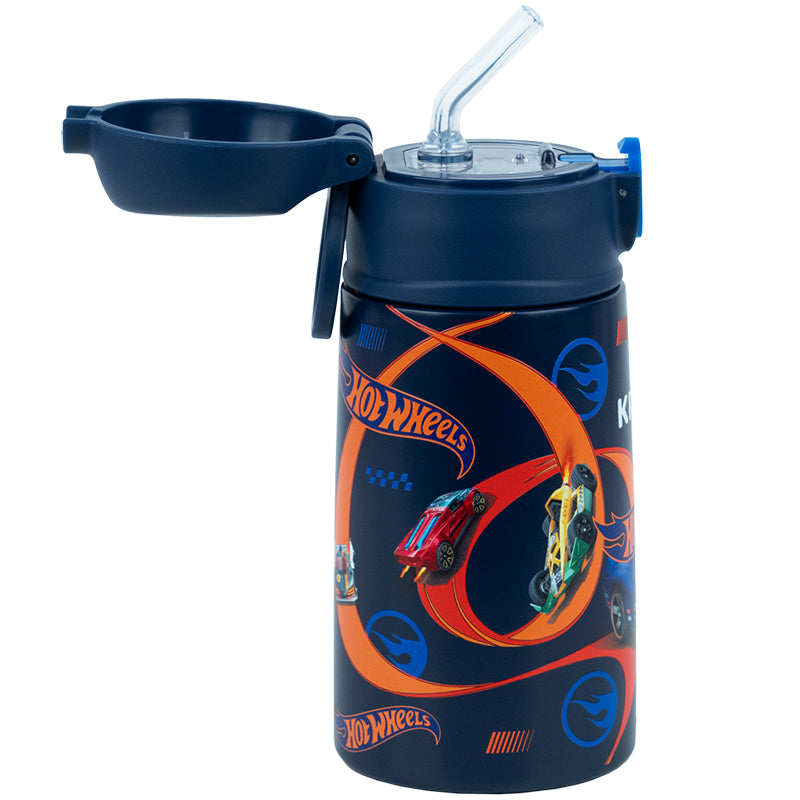 Термос Kite з трубочкою 400мл Hot Wheels HW25-1261. Фото 3