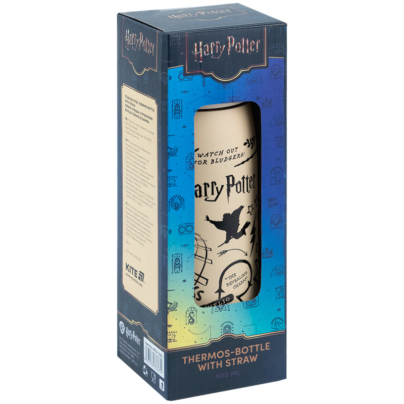 Термос Kite з трубочкою 600мл Harry Potter HP25-1262. Фото 4