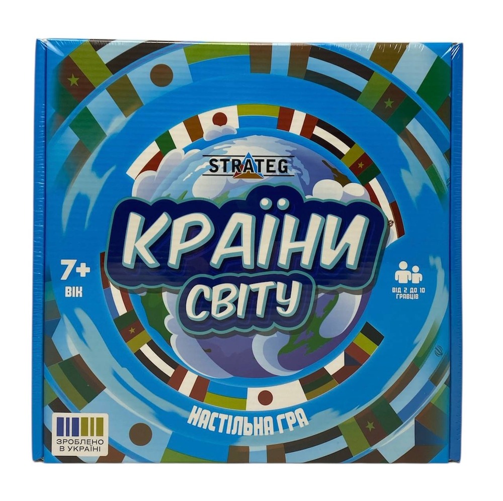 Настільна гра Strateg - Країни світу 30952