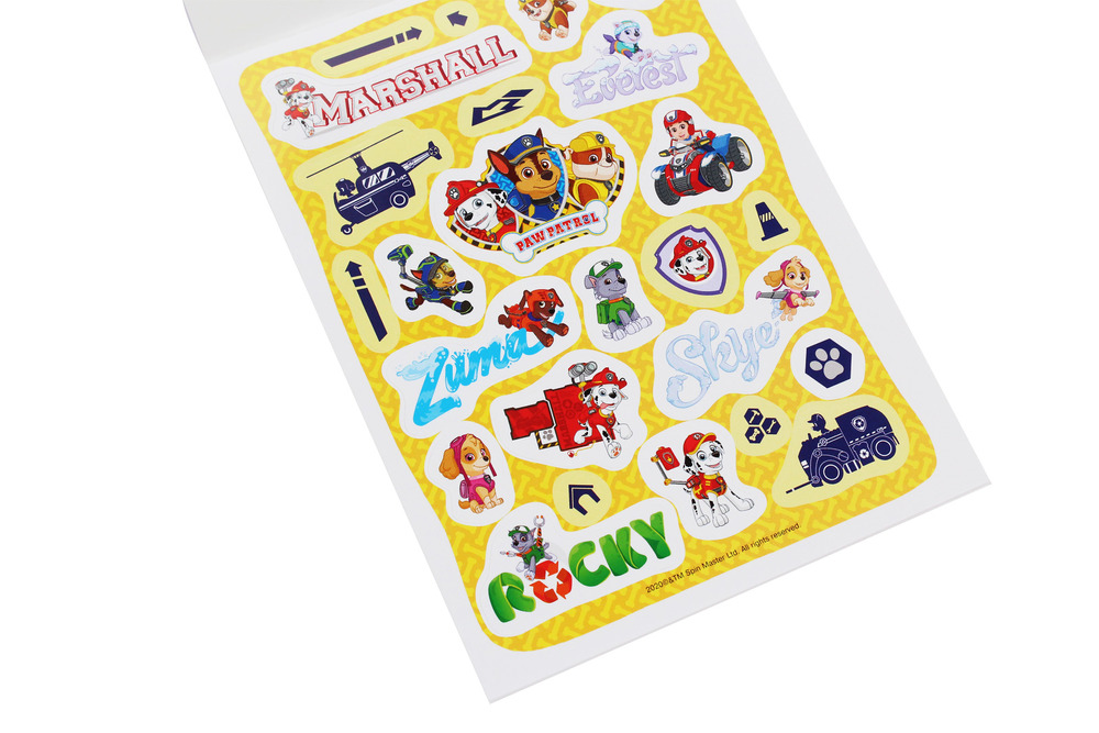 100 наклейок Перо ТМ PAW Patrol (фіолетова) 00-00038444. Фото 5