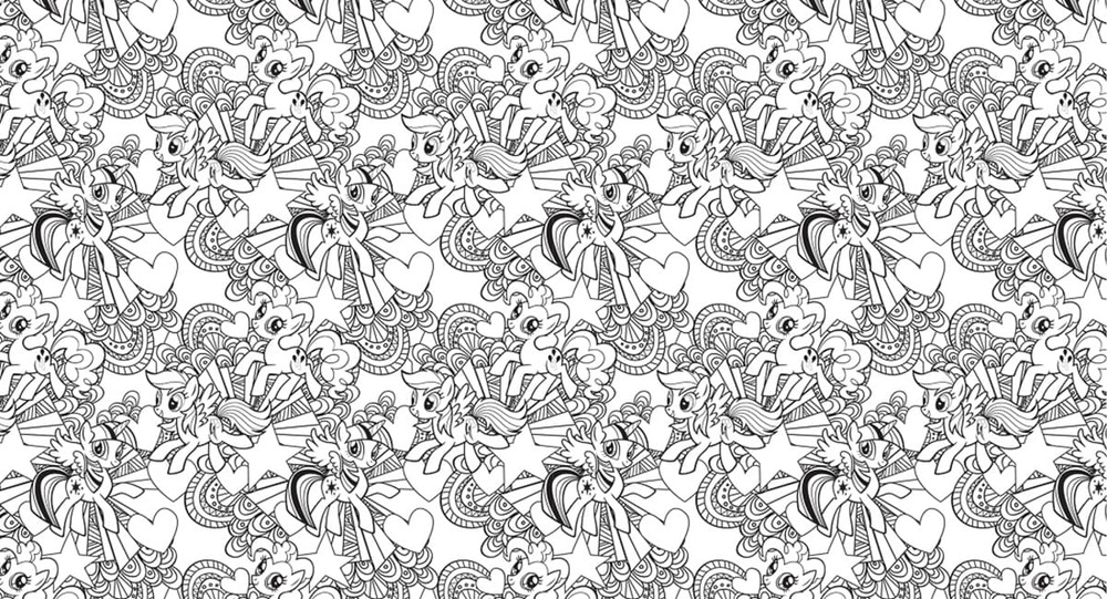 Книга Барвиста творча розмальовка My Little Pony. Фото 2
