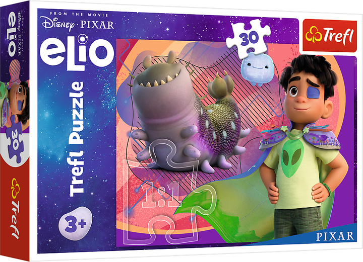 Пазли Trefl 30 елементів  - Зустрічайте Еліо. Disney Elio 83207