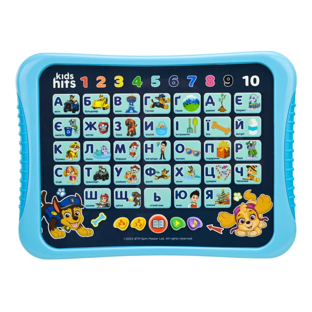 Інтерактивний планшет Kids Hits Paw Patrol Абетка KH01/014L. Фото 3