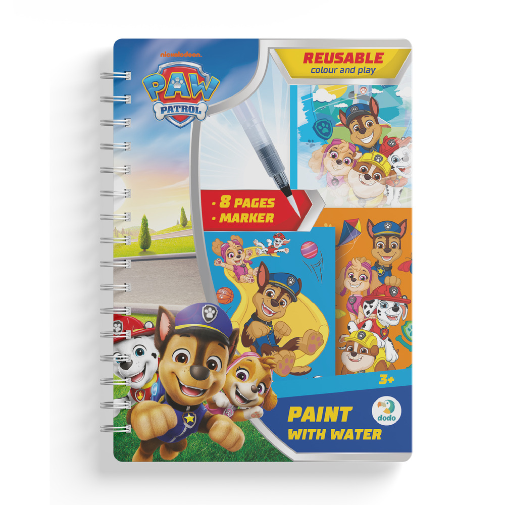 Книга Водна розмальовка Paw Patrol Вихідні. Фото 3