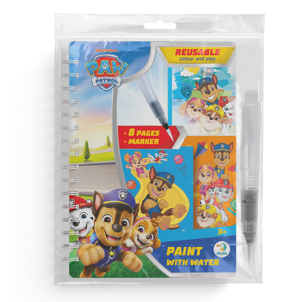 Книга Водна розмальовка Paw Patrol Вихідні