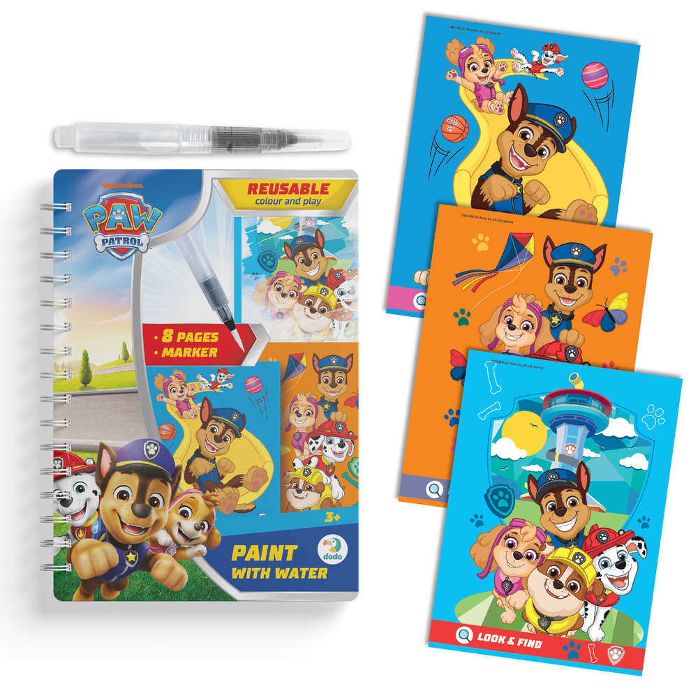 Книга Водна розмальовка Paw Patrol Вихідні. Фото 2