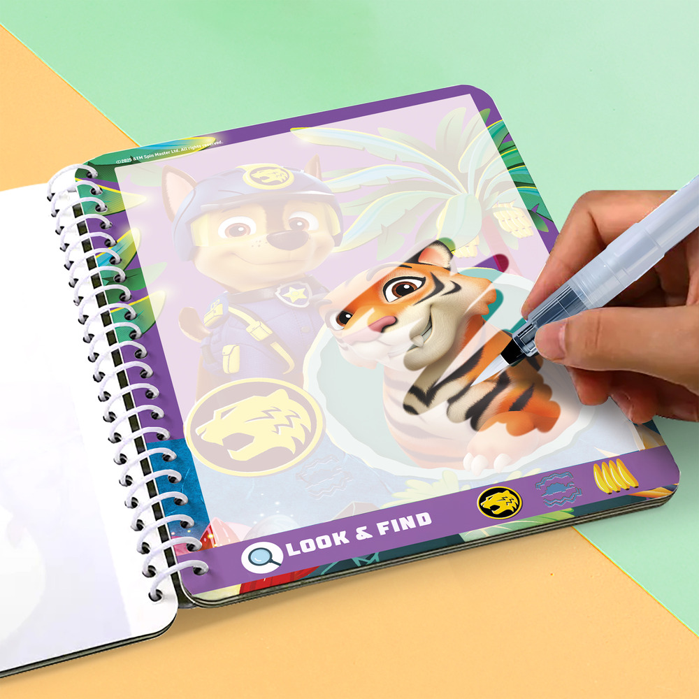 Книга Водна розмальовка Paw Patrol Джунглі. Фото 7