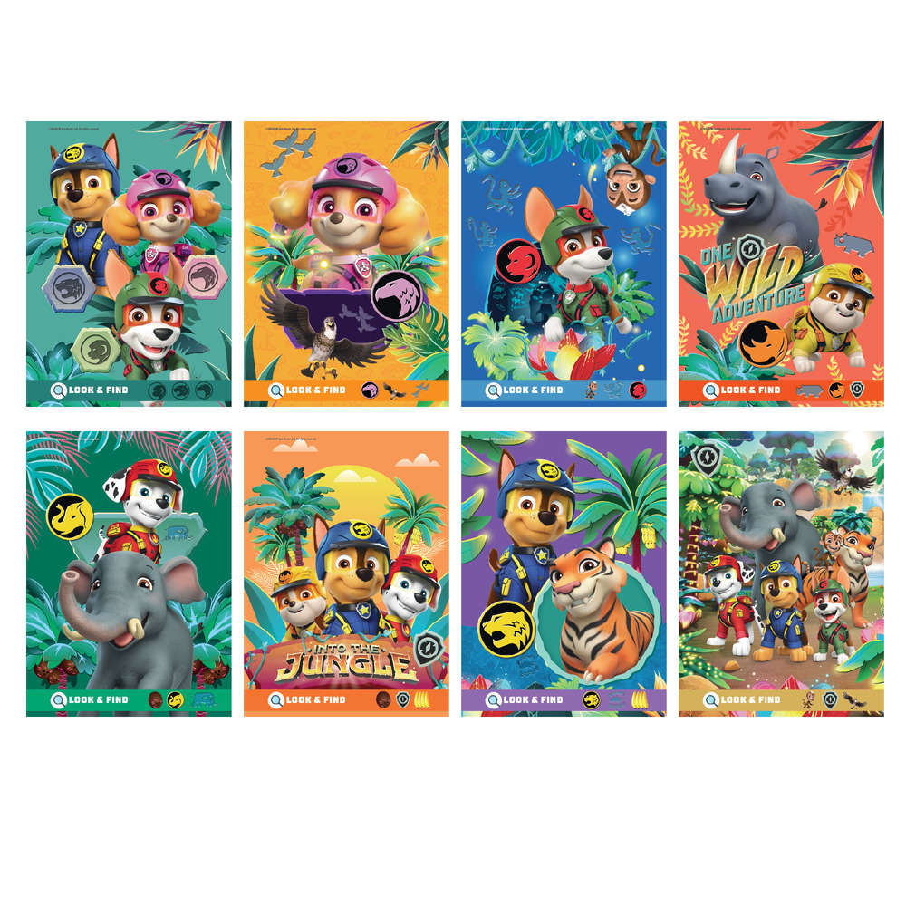 Книга Водна розмальовка Paw Patrol Джунглі. Фото 3
