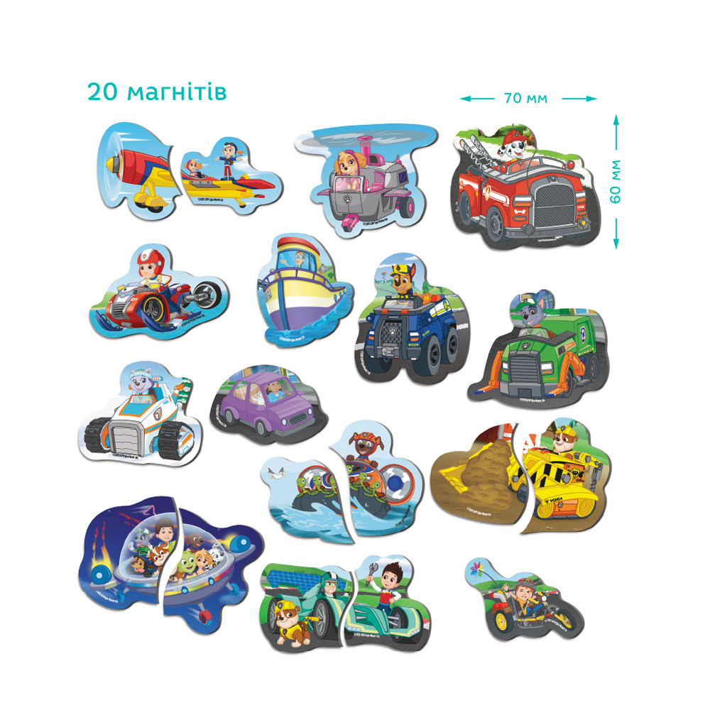 DoDo Набір магнітів - Дорожні пригоди 200667. Фото 4