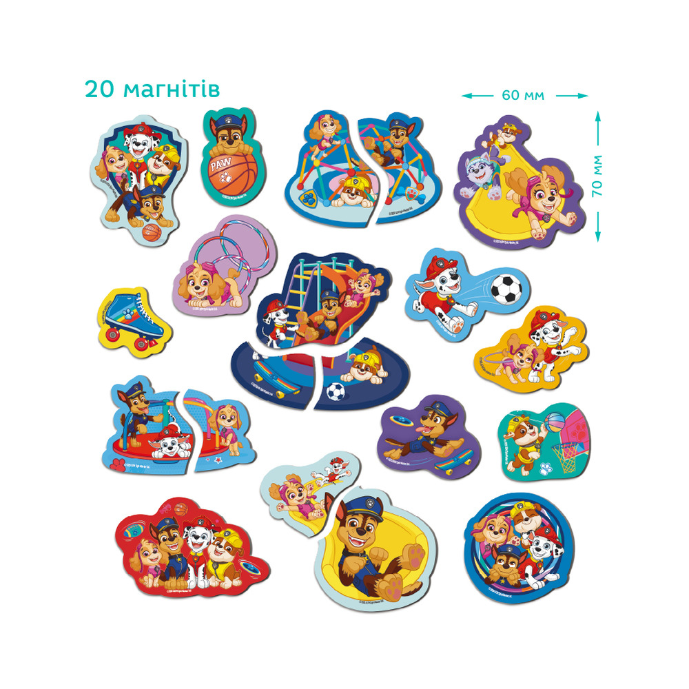 DoDo Набір магнітів - Ігровий майданчик 200668. Фото 5