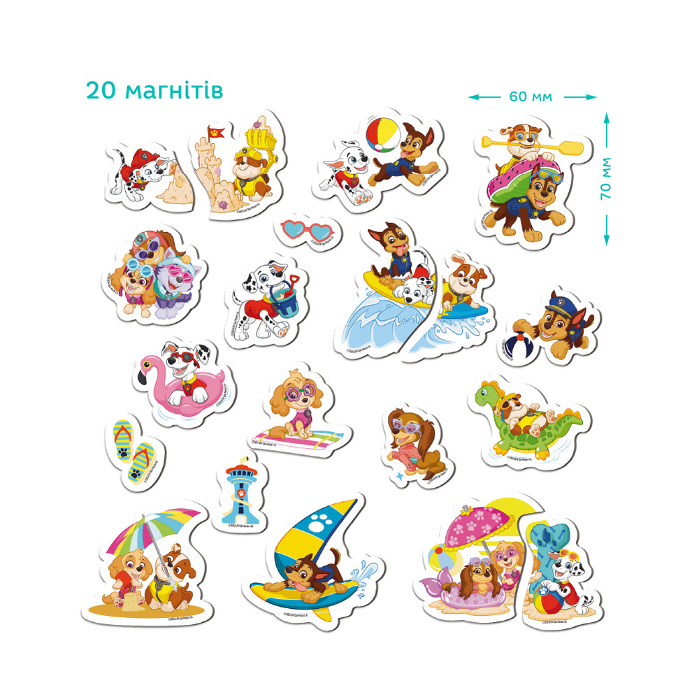 DoDo Набір магнітів - Сонячний настрій 200666. Фото 4